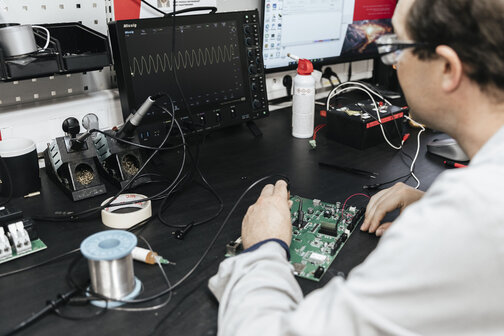 Electronics assembly ESD