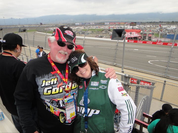Jessica Urioste with her dad in 2013