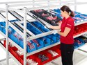Packing storage system FiFo Flow rack