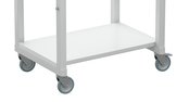 SAP cart lower shelf close-up
