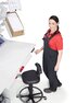 Task chair for packing